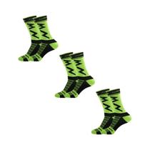 Meias Esportivas Respiráveis Confortáveis Masculinas 3 Pares Para Corrida De Mountain Bike