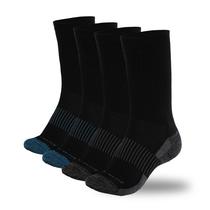 Meias Esportivas Unissex Cano Médio Copper Fit, Pretas, P/M, 2 Pares Meias Esportivas Unissex Cano Médio Copper Fit, Pretas, P/M, 2 Pares