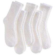 Meias felpudas femininas CHOWISH, supermacias, microfibra x5 Meias felpudas femininas CHOWISH, supermacias, microfibra x5