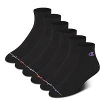 Meias Femininas Cushion High Quarter Champion 6 Pares Meias Femininas Cushion High Quarter Champion 6 Pares