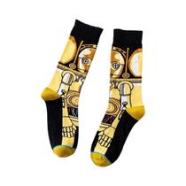 Meias Femininas E Masculinas Para Cosplay De Anime, Mestre Yoda R2-D2 Wookiee Jedi Knight, Novidade,