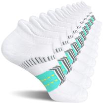 Meias Femininas Esportivas suaskk com Amortecimento Antibolhas 5 Pares Meias Femininas Esportivas suaskk com Amortecimento Antibolhas 5 Pares