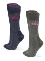 Meias Femininas Realtree Girl - Blenda de Lã Merino - 2 Pares Meias Femininas Realtree Girl - Blenda de Lã Merino - 2 Pares