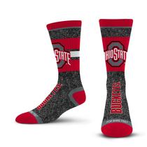 Meias For Bare Feet NCAA Ohio State Buckeyes Tamanho Grande Meias For Bare Feet NCAA Ohio State Buckeyes Tamanho Grande