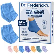 Meias hidratantes de salto felpudo Dr. Frederick's Original Blue Meias hidratantes de salto felpudo Dr. Frederick's Original Blue