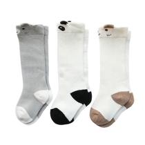 Meias infantis, meia-calça, design de desenho animado antiderrapante na altura do joelho Meias infantis, meia-calça, design de desenho animado antiderrapante na altura do joelho