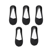 Meias Invisíveis Respiráveis Para Mulheres, Antiderrapantes, De Silicone, 5 Pares, Confortáveis E