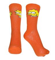 Meias Laranja da Lisa Simpson