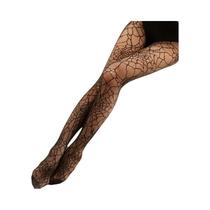 Meias Longas Sexy De Rede Para Mulheres Com Padrão De Teia De Aranha, Lingerie Até a Coxa