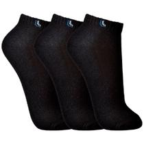 Meias Lupo - Kit C/3 Pares Meias Cano Curto Ref.3225-089