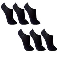 Meias Lupo -kit C/6 Pares Meias Sapatilha Sport Ref.3270-089 Meias Lupo -kit C/6 Pares Meias Sapatilha Sport Ref.3270-089