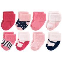 Meias Luvable Friends Unissex para Bebê - Tamanho 6-12 Meses Meias Luvable Friends Unissex para Bebê - Tamanho 6-12 Meses