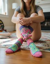 Meias Maluca 3d Longa Infantil balinha