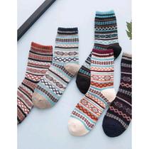 meias masculina de tricôt cano alto térmica inverno casual - Filó Modas