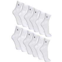 Meias Masculina Lupo Cano Médio kit com 12 pares Sport Meias Masculina Lupo Cano Médio kit com 12 pares Sport