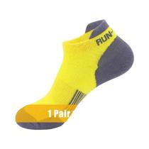 Meias Masculinas De Malha Respirável Em Algodão Puro, Compressão Listrada, Esportivas Casuais Para