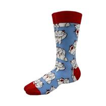 Meias Masculinas Harajuku Com Estampa Divertida De Gato Alienígena, Estilo Hip Hop, Clássicas Com