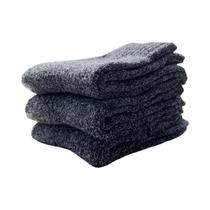 Meias Masculinas Quentes De Cano Médio, 3-5 Pares, Grossas, Tipo Toalha, Antifrio, Para Botas De