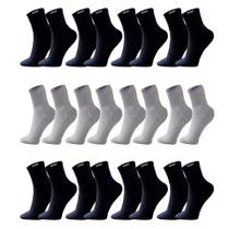Meias Masculino Kit 12 Pares Sport Casuais do 37 ao 43