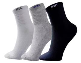 Meias Masculino Kit 6 Par Esportes Atacado 37a42