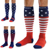 Meias médicas de compressão UUSOCKS 20-30 mmHg até o joelho, 3 pares Meias médicas de compressão UUSOCKS 20-30 mmHg até o joelho, 3 pares