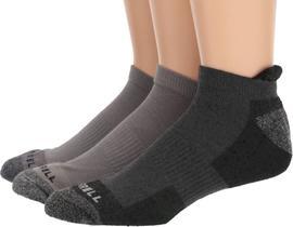 Meias Merrell Wool Everyday Half Cushion, pacote com 3 pares