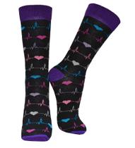 Meias "meu coração bate por você" Meias "meu coração bate por você"