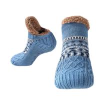 Meias Pantufas Femininas De Inverno Quentes E Grossas Antiderrapantes Para Esqui, Futebol E Uso