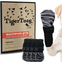 Meias para cães DOK TigerToes Premium antiderrapantes para pisos de madeira