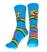 Meias Patrick e Bob Esponja Meias Patrick e Bob Esponja