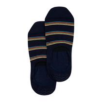 Meias Paul Smith No Show Signature para homens, azul marinho Meias Paul Smith No Show Signature para homens, azul marinho