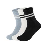 Meias Pilates Grippy Flydo para mulheres, ioga, antiderrapantes, pacote com 3