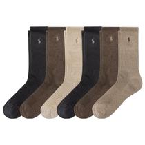 Meias Polo Ralph Lauren Athletic Performance 6 pares Meias Polo Ralph Lauren Athletic Performance 6 pares