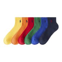 Meias POLO RALPH LAUREN Classic Sport Repreve, pacote de 6 pares masculinas Meias POLO RALPH LAUREN Classic Sport Repreve, pacote de 6 pares masculinas