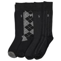 Meias POLO RALPH LAUREN masculinas com estampas variadas Meias POLO RALPH LAUREN masculinas com estampas variadas
