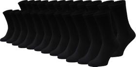 Meias redondas de algodão, renda de inverno, 24 pares, masculinas e femininas, que absorvem a umidade Meias redondas de algodão, renda de inverno, 24 pares, masculinas e femininas, que absorvem a umidade