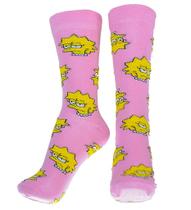 Meias rosa Lisa Mal Humorada