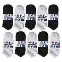 Meias Soquete Kit com 12 Pares para Uso Diário Meias Soquete Kit com 12 Pares para Uso Diário