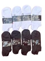 Meias soquetes brancas 12 pares Meias soquetes brancas 12 pares