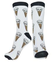 Meias Sorvetinho de Caveira