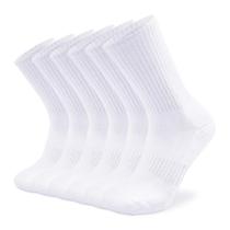 Meias SOX TOWN Cano Médio Acolchoadas com Controle de Umidade Brancas M Meias SOX TOWN Cano Médio Acolchoadas com Controle de Umidade Brancas M