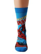 Meias Spider Man - Marvel - Tamanho 9-13 US (40-47BR) Meias Spider Man - Marvel - Tamanho 9-13 US (40-47BR)