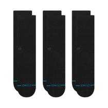 Meias Stance Icon Crew 3 Pares Algodão com Suporte para Arco Meias Stance Icon Crew 3 Pares Algodão com Suporte para Arco