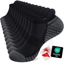Meias TANSTC para Corrida Cano Curto Respiráveis com Suporte de Arco 6 Pares