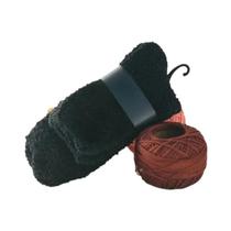 Meias Térmicas Masculinas De Inverno Em Fleece Coral, Meias Quentes E Macias De Cano Médio Para