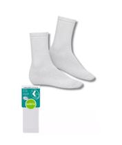 Meias Unissex Esporiva Cano Médio de Algodão 3 Cores 1 Par