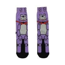 Meias Unissex Respiráveis E Confortáveis de Five Night at Freddy Fnaf Cartoon Anime Estilo Casual