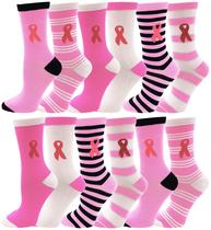 Meias Winterlace Breast Cancer Awareness Women, 12 pares Meias Winterlace Breast Cancer Awareness Women, 12 pares