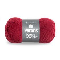 Meias Yarn Patons Kroy 50g 152m 1 Super Fine Red