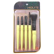 Meily'S Kit Pincel Para Maquiagem Amarelo Mkp-107